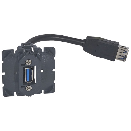Розетка USB укомплектованная кабелем - Celiane | код 067372 |  Legrand